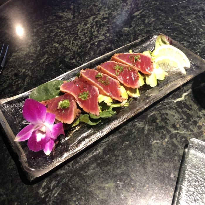 Ahi Tuna Tataki.