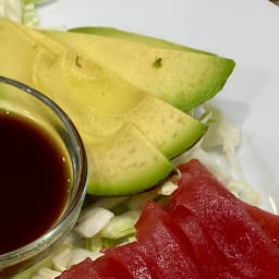 Tuna Avocado Sashimi.