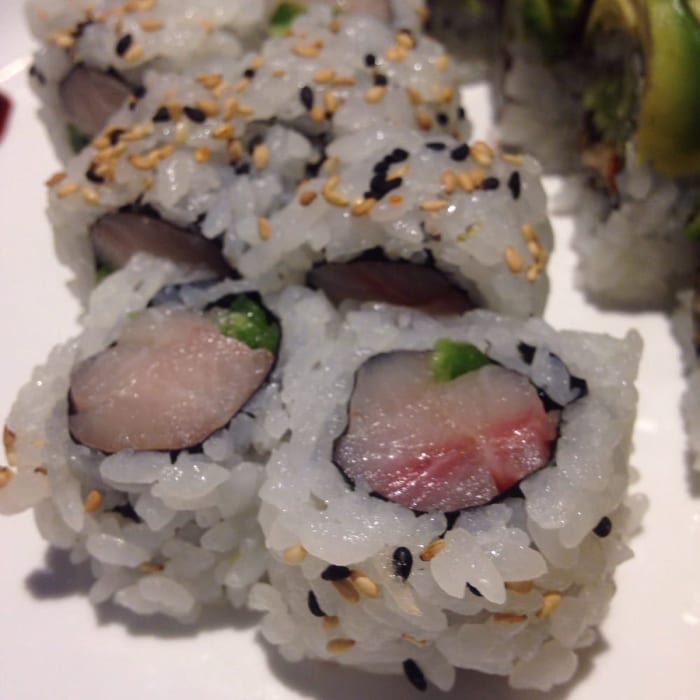 Yellowtail & Jalapeno Roll.