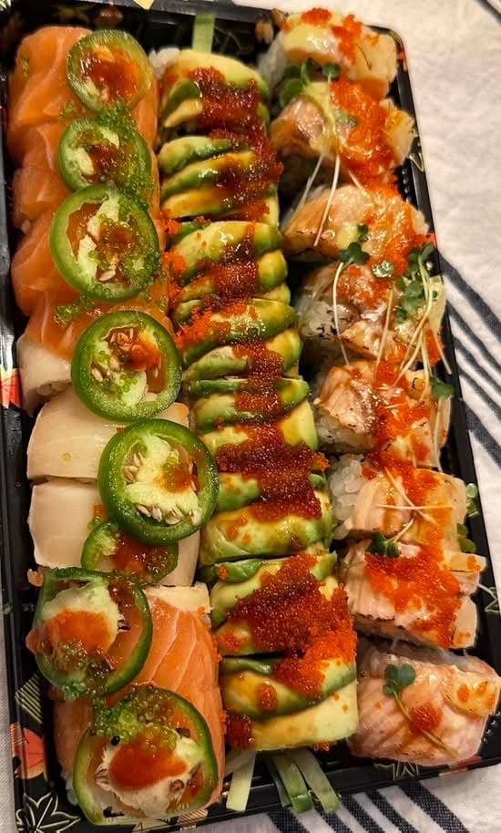 Green Dragon Roll.